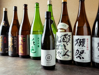全国各地の日本酒を取り揃えております