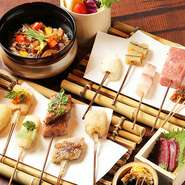お造りや近江牛A5など希少食材を使用した極上コース！全国各地の厳選した食材を贅沢にお楽しみいただけます。接待や記念日などの特別な日にぴったりです。