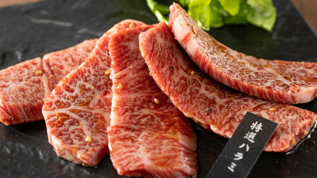肉厚ジューシー、噛むほどにあふれる旨み『特選ハラミ』