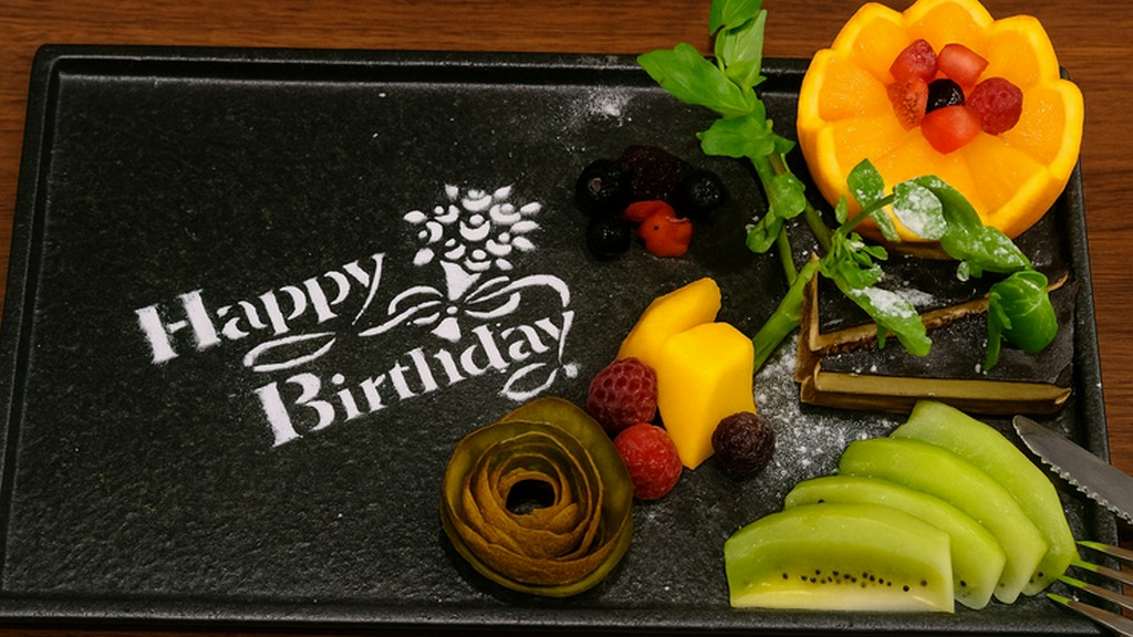 アニバーサリーデザート