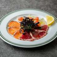 fresh fish carpaccio