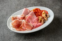 assorted dry-cured ham & salami