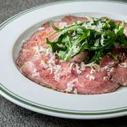 roast beef carpaccio　
