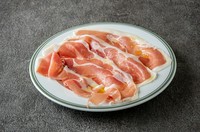 dry-cured ham & seasonal fruits