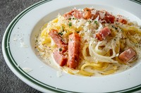 cream pasta with onion & bacon

ピッツァ食べ放題＆ミニサラダ付