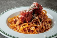 tomato pasta with meatballs

ピッツァ食べ放題＆ミニサラダ付