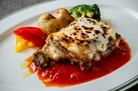 grilled chicken with tomato sauce

ピッツァ食べ放題＆ミニサラダ付