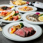 充実の全13品が楽しめるコース！こちらのコースで素敵な時間をお過ごしください♪