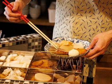 お通しおでんが500円で食べ放題！