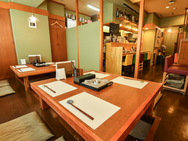 くつろげる雰囲気