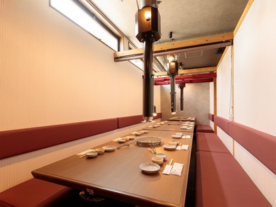 幅広いシーンに対応可能な個室を完備