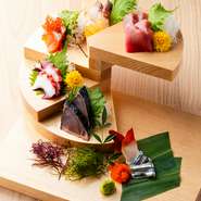 お刺身階段盛り　一人前