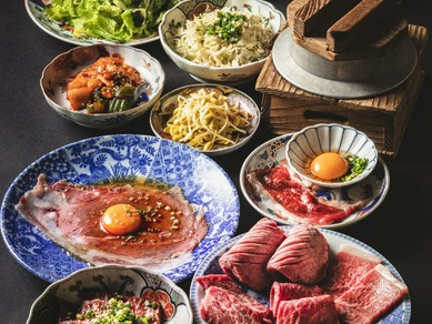 全席個室でゆっくり極上焼肉を味わう