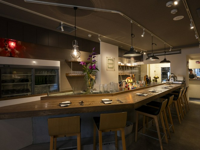 カウンター席がある