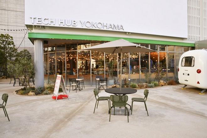 テラス席がある