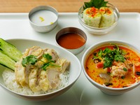 生春巻き・選べるタイのご飯物・選べるタイの麺類・ミニデザート