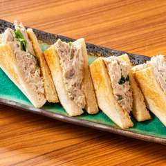 ＜自家製ツナ！＞寿司屋が本気で作るツナサンド