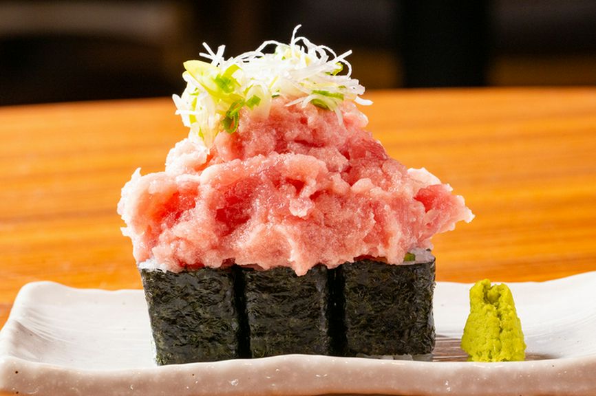 <【わさび】伝統!>びっくりネギトロ