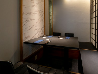 ゆったり憩える！イタリアンでは貴重な掘りごたつ式個室も用意