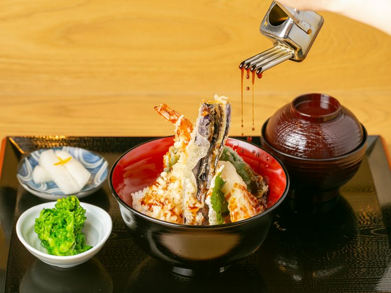 名物天丼(売り切れ御免)