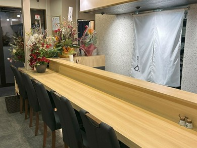 カウンター席がある