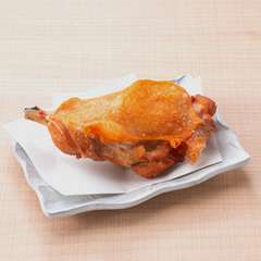 四大名物【3】自家解体 悠然鶏の小樽骨付き鶏ザンギ ～素揚げ～