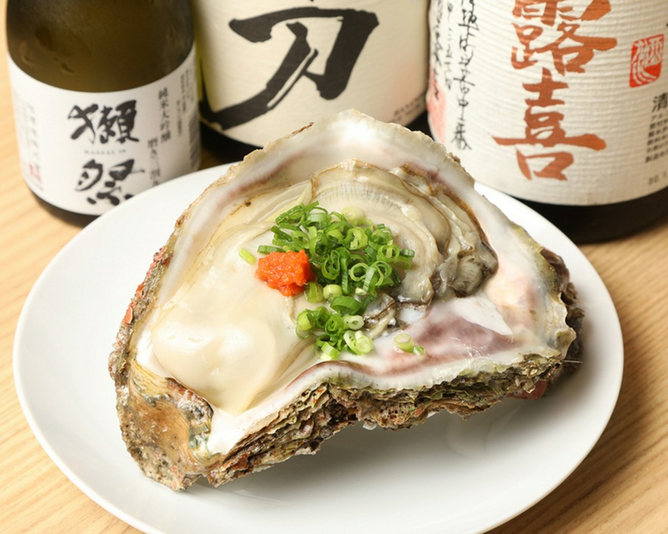 生牡蠣 レモン搾り《1個》