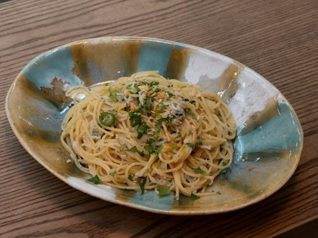 『シラスのペペロンチーノ』