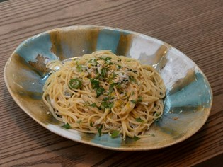 『シラスのペペロンチーノ』