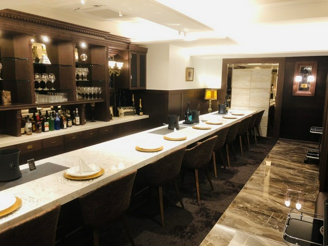 カウンター席がある