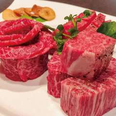 「捌師」が厳選した黒毛和牛赤身盛合せ