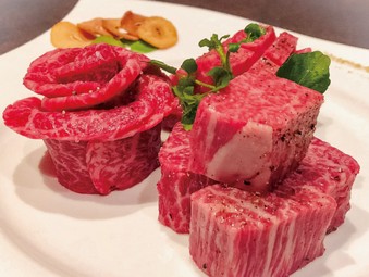 「捌師」が厳選した黒毛和牛赤身盛合せ