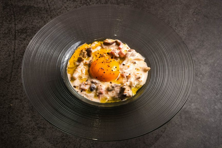 トリュフ香るキノコクリーム