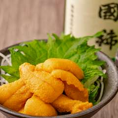 厳選うにをそのまま楽しむ『うに刺し』
