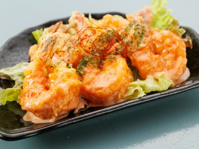 お酒のお供に『エビマヨ』