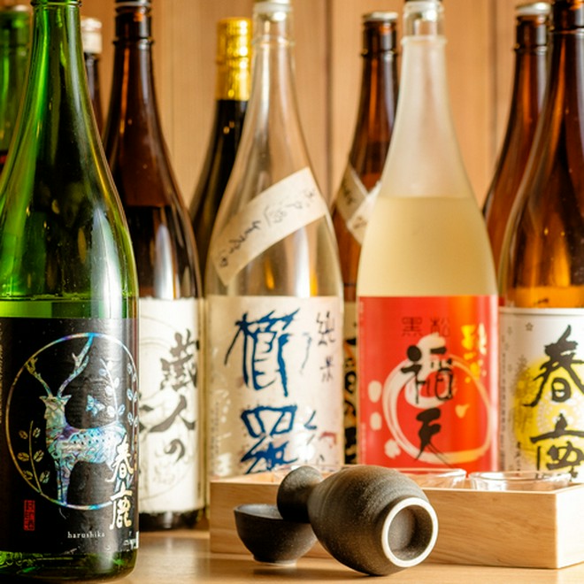 日本酒にこだわっている