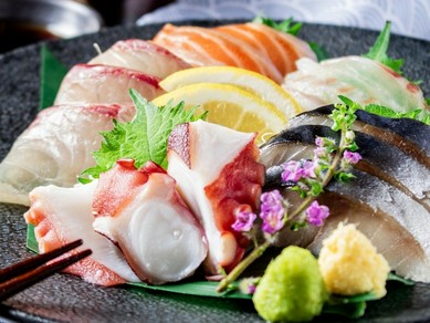 海鮮5種盛り（一人前1切れ）
