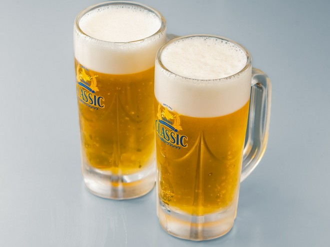 ビールにこだわっている