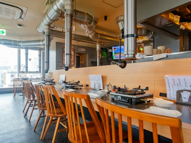 カウンター席がある