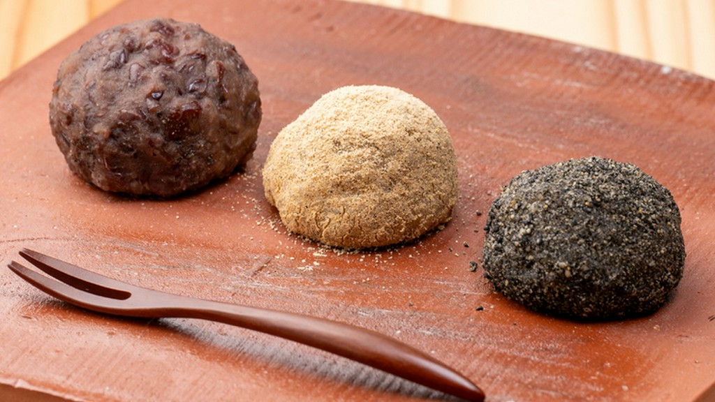 毎日店で丁寧に手づくりするおはぎと抹茶、自家製アイスが評判