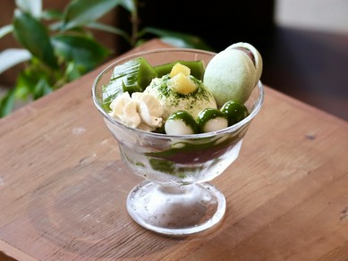 和パフェの名作。ひと口ごとに幸福感が増す『抹茶パフェ』