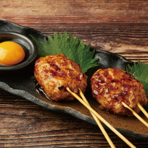 月見鶏つくね焼き