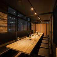 個室も最大20名様までご用意可能です！