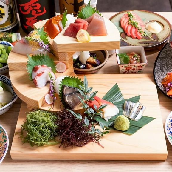 お刺身階段盛り(一人前)