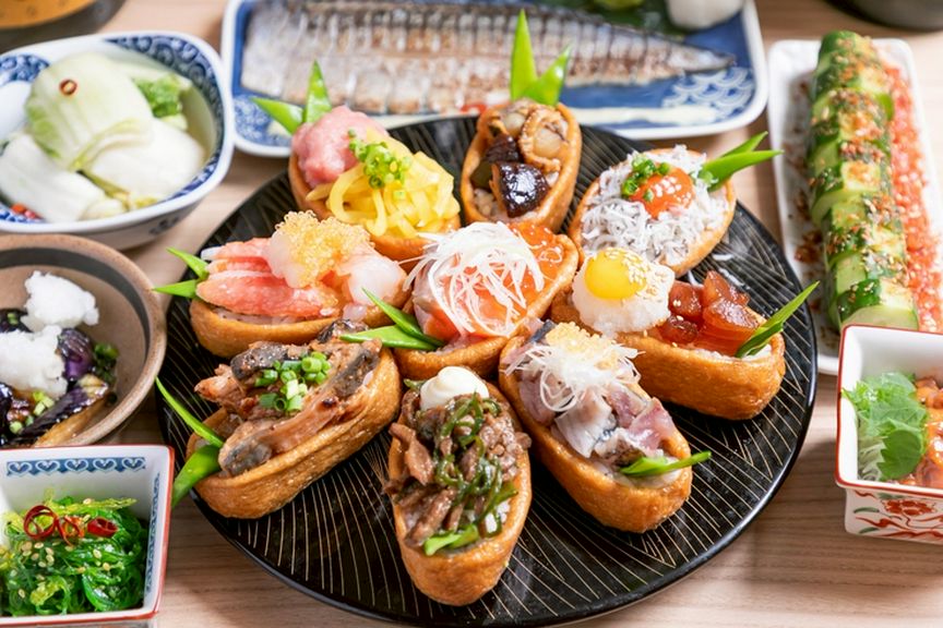 当店名物★たまやの彩りいなり寿司