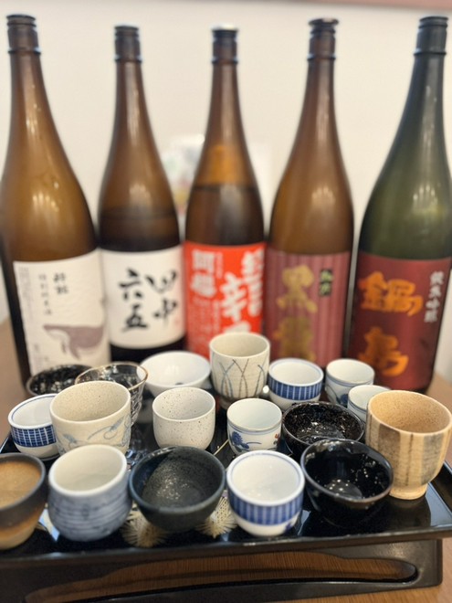 日本酒にこだわっている