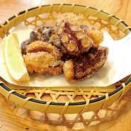 お酒のお供の定番！新鮮なタコを唐揚げにしました！ジワッとくる美味しさがたまりません！味付け最高です！