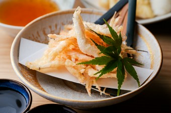県産ホタルイカ天
