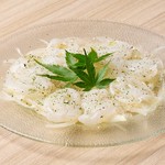 さっぱりソースで味付けしました