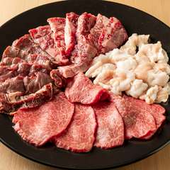 ひいらぎ名物　肉盛合せ